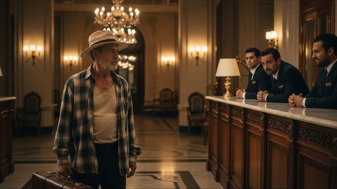 Farmer wszedł do hotelu, recepcjonistka przywitała go wyniośle.