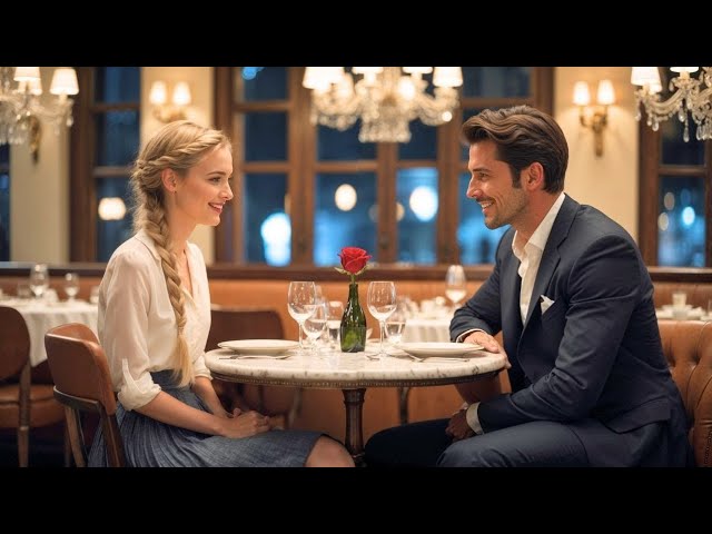 Klęczała przy jego stoliku na chodniku i kołysała swoje dziecko na rękach. „Proszę, nie potrzebuję pieniędzy – tylko chwilę pańskiego czasu”. Mężczyzna w garniturze podniósł wzrok znad kieliszka z winem, nie podejrzewając, że jej słowa wstrząsną wszystkim, w co wierzył.