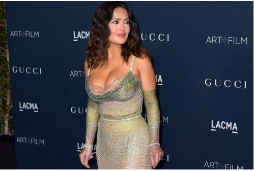Salma Hayek bez makijażu. Po raz pierwszy pokazała się w takim wydaniu.