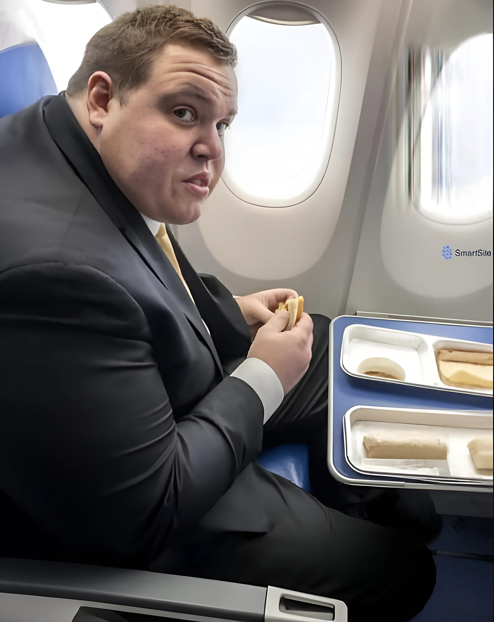 Mężczyzna wyrzucił mnie z mojego miejsca w samolocie, ponieważ moja siostrzenica płakała.