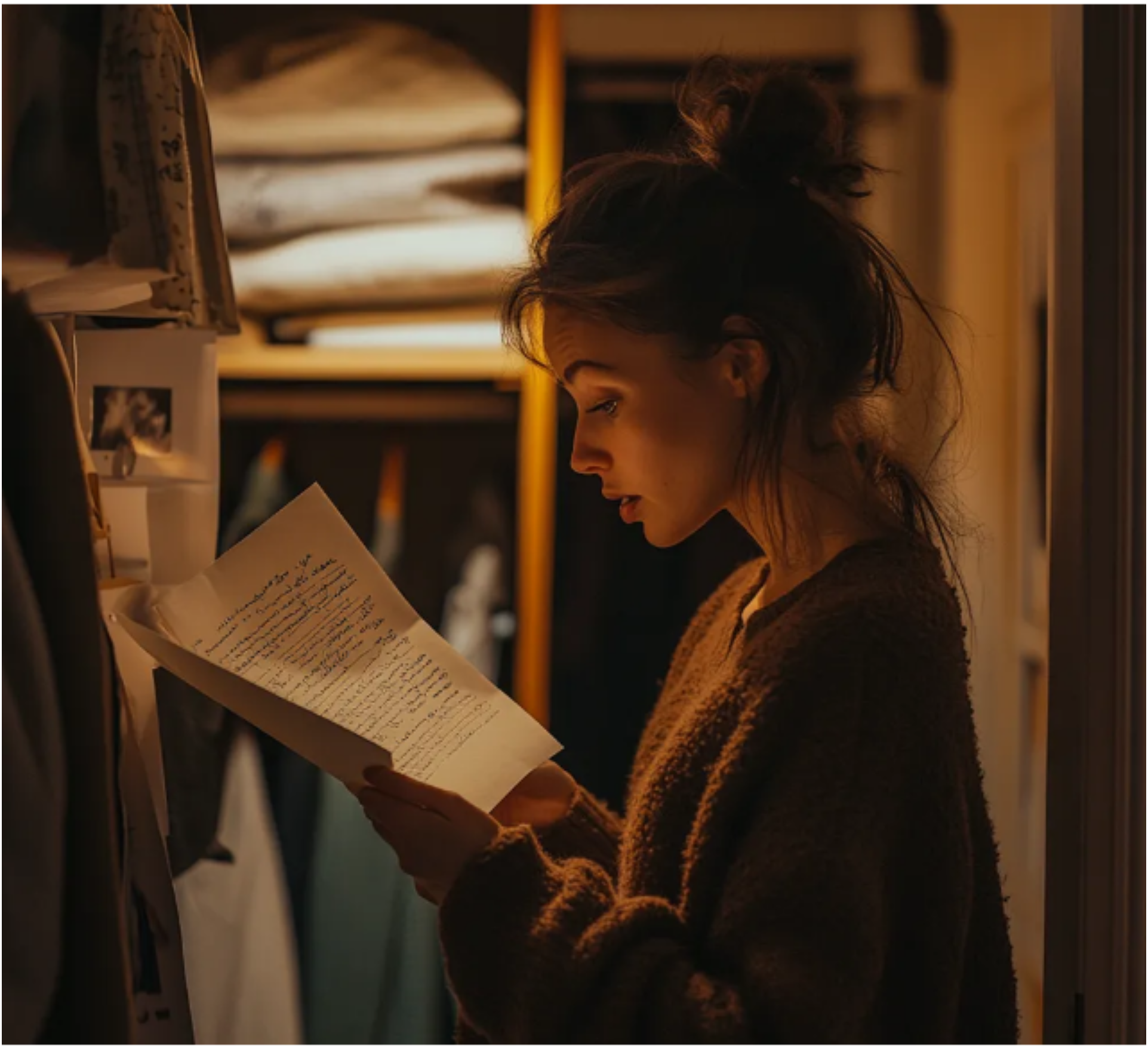 W szafie znalazłam zapomniany prezent ślubny — w środku była tajemnica mojego męża.