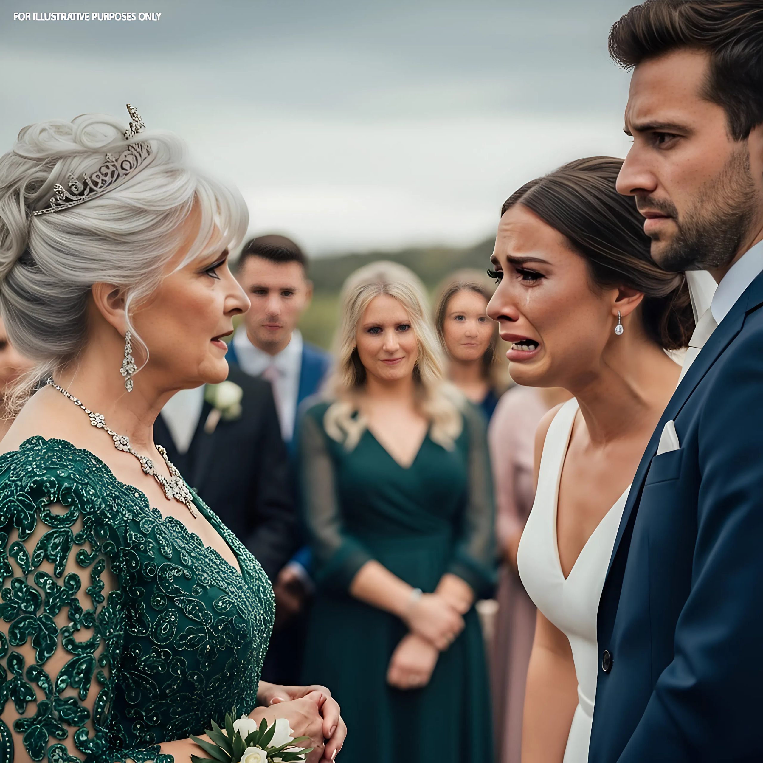 „Byłam jego macochą przez dwadzieścia lat... Ale podczas ślubu panna młoda uśmiechnęła się i powiedziała: *„Pierwsze rzędy są tylko dla prawdziwych matek”.* Wtedy wszedł mój syn... i wszystko zmienił”.