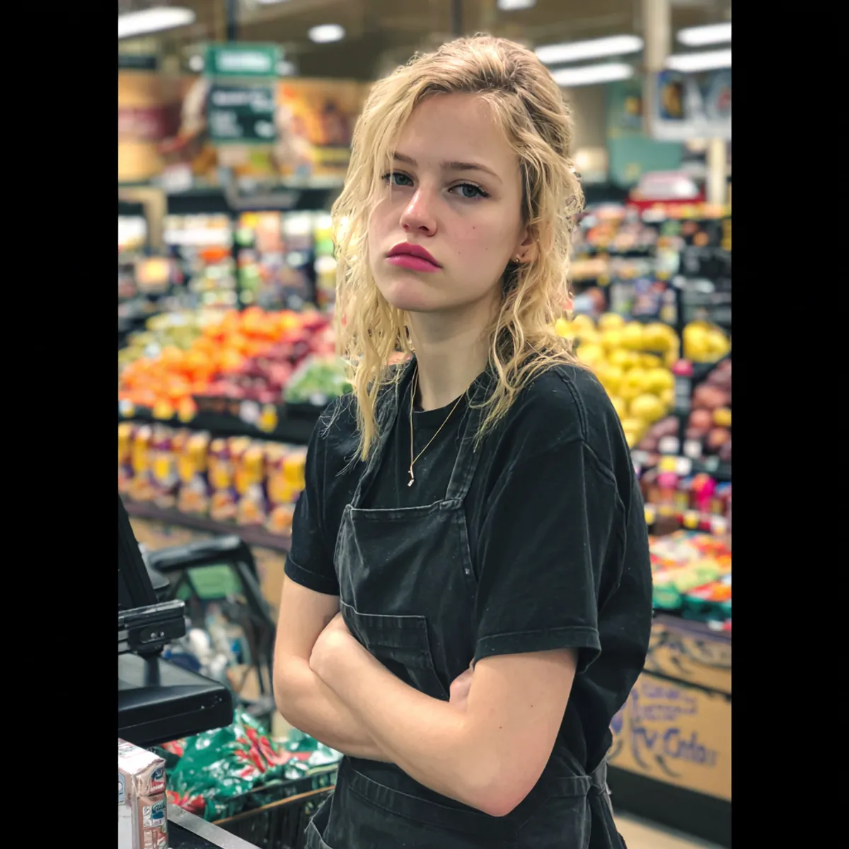 Ludzie w kolejce w supermarkecie chcieli mnie wyrzucić, kiedy moja wnuczka zaczęła płakać – ale nagle wkroczył nieznajomy.