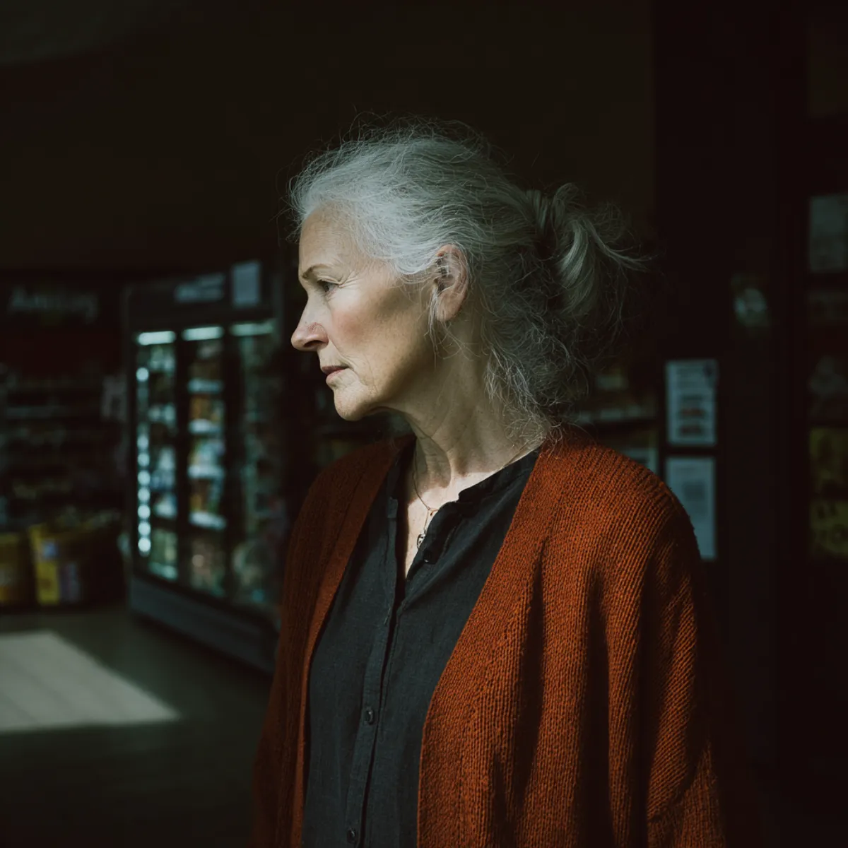 Ludzie w kolejce w supermarkecie chcieli mnie wyrzucić, kiedy moja wnuczka zaczęła płakać – ale nagle wkroczył nieznajomy.