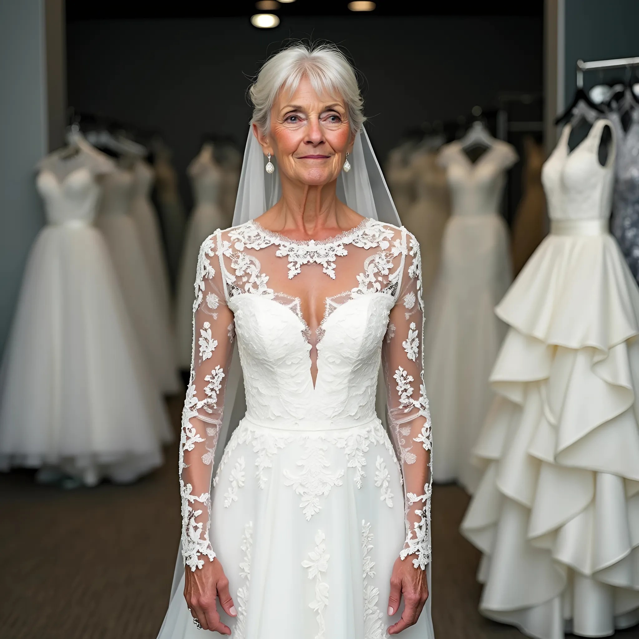 Moja synowa roześmiała się, gdy zobaczyła różową suknię ślubną, którą uszyłam dla siebie. Nie mogłam sobie nawet wyobrazić, że mój syn stanie w mojej obronie.