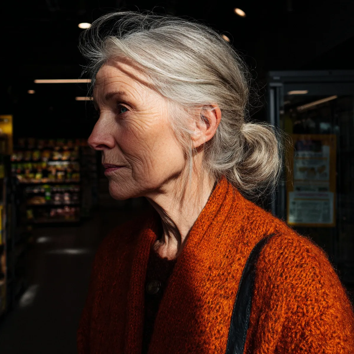 Ludzie w kolejce w supermarkecie chcieli mnie wyrzucić, kiedy moja wnuczka zaczęła płakać – ale nagle wkroczył nieznajomy.