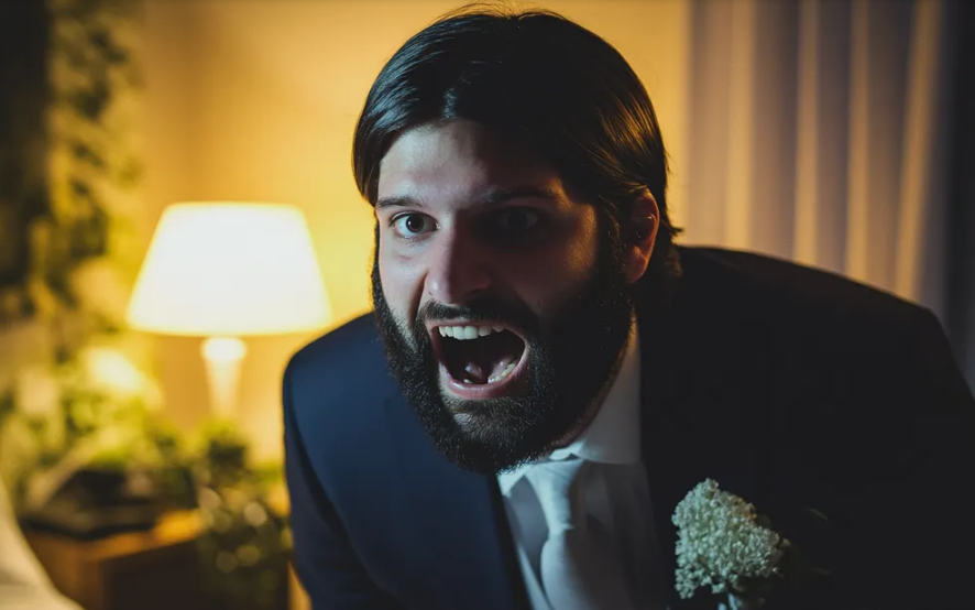 W naszą noc poślubną zdjęłam suknię ślubną — kiedy mój mąż zobaczył, co się pod nią kryje, uciekł ze łzami w oczach.