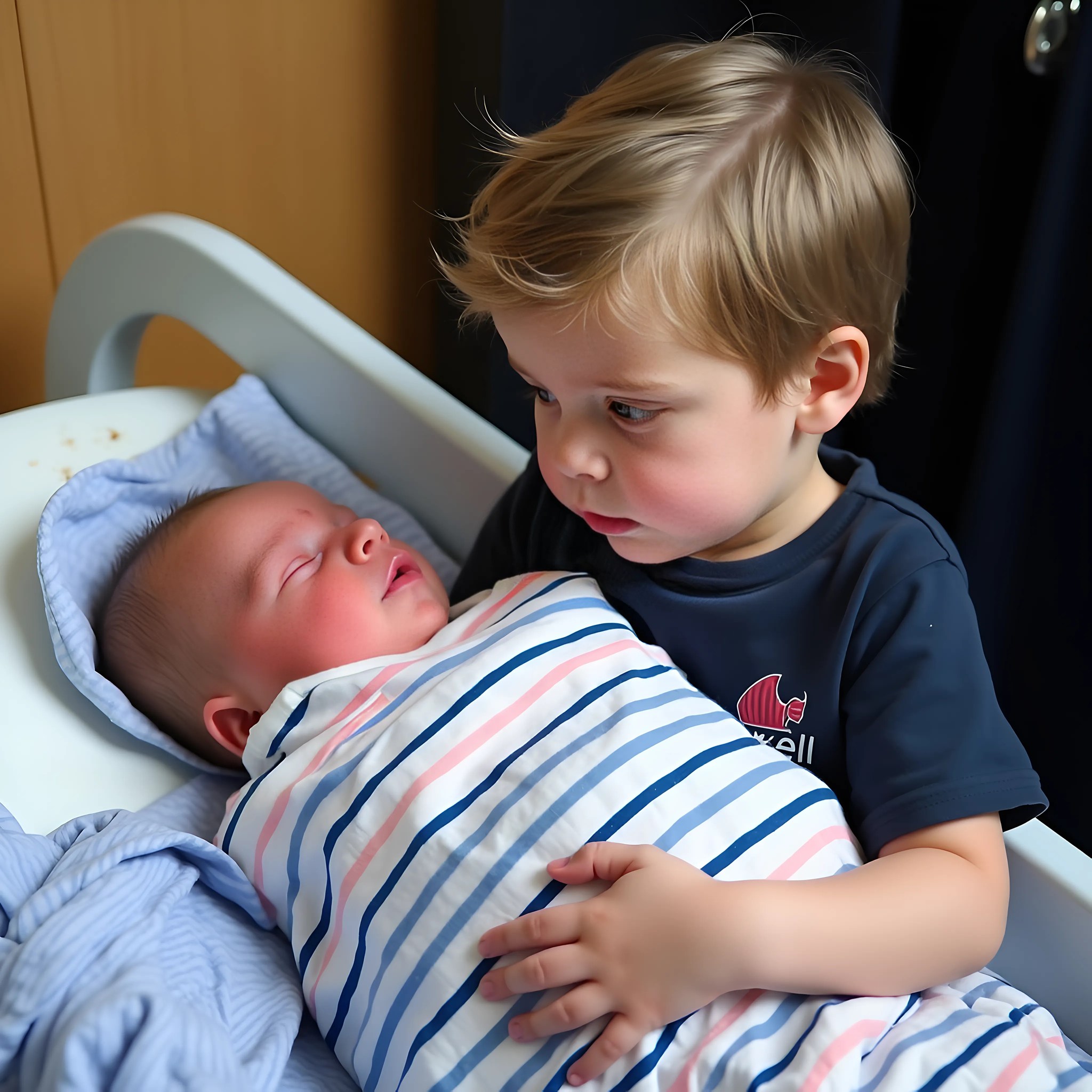 Siedmioletni chłopiec, cały w siniakach, wszedł na oddział ratunkowy, niosąc na rękach swoją małą siostrzyczkę.