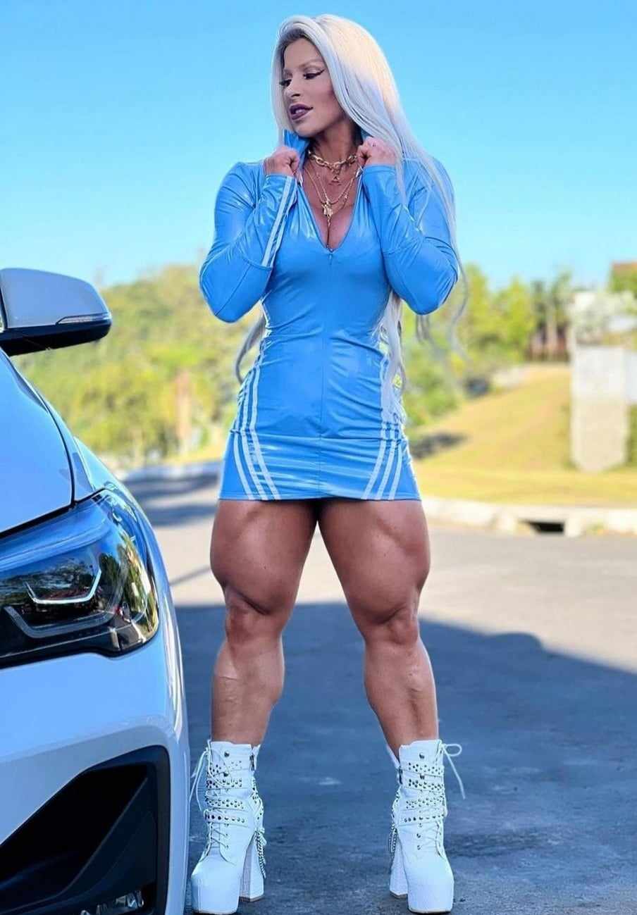 Kulturystka opublikowała zdjęcia ślubne w Internecie, pokazując jednocześnie swojego męża.