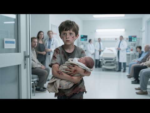 Siedmioletni chłopiec, cały w siniakach, wszedł na oddział ratunkowy, niosąc na rękach swoją małą siostrzyczkę.