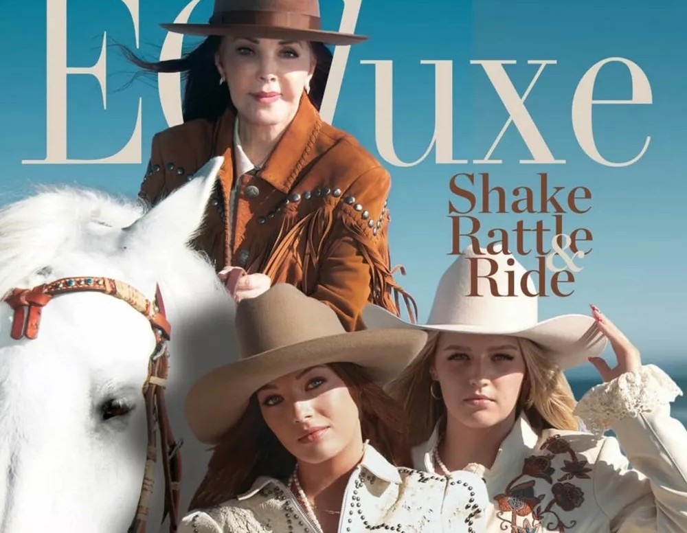 „Blondynka – kopia dziadka Elvisa”. 80-letnia wdowa po Presleyu pokazała 17-letnie wnuczki króla rock and rolla.