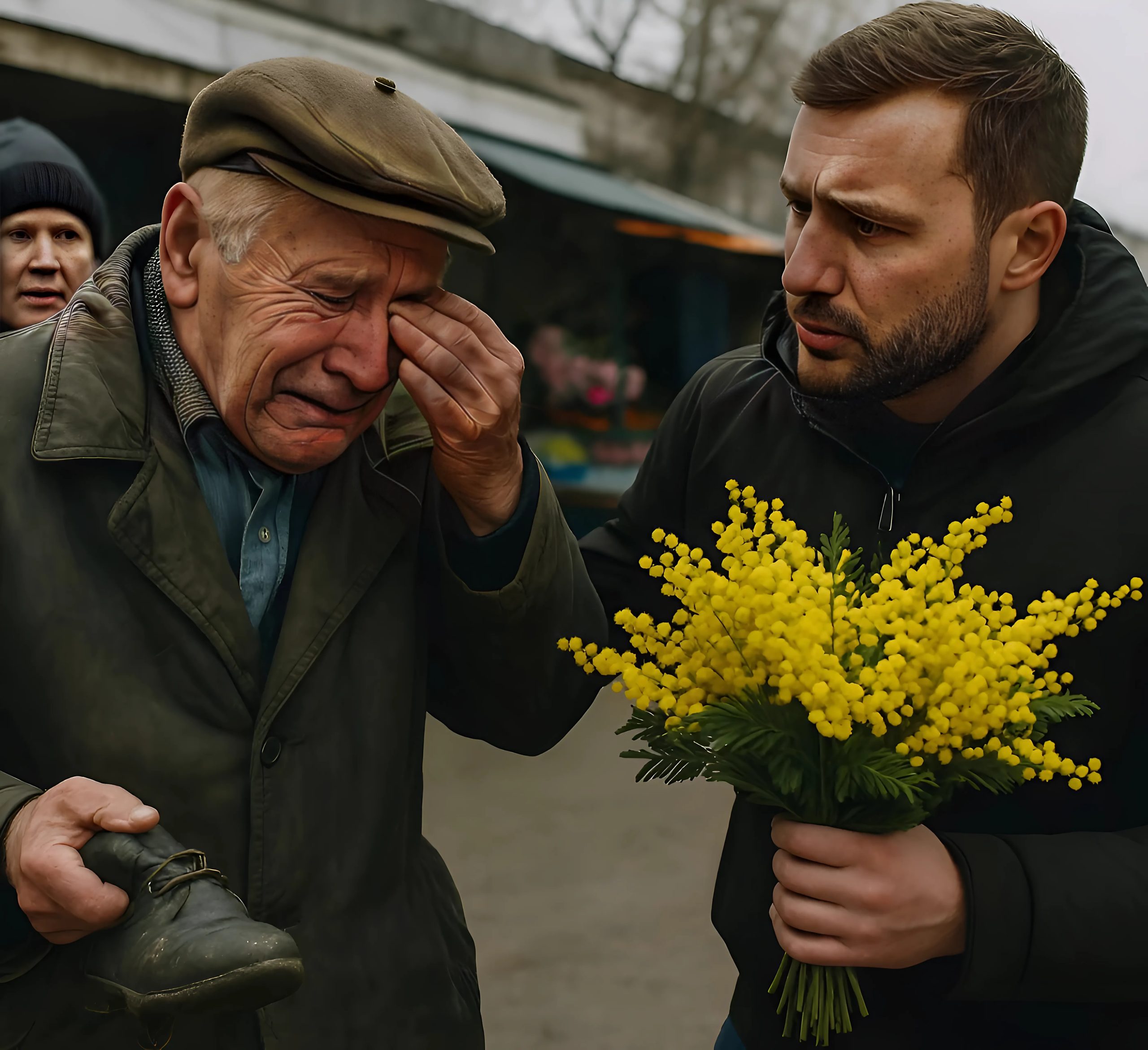 Pięciu surowych motocyklistów znęcało się nad 90-letnim weteranem – po kilku sekundach ziemia zadrżała od ryku motocykli.