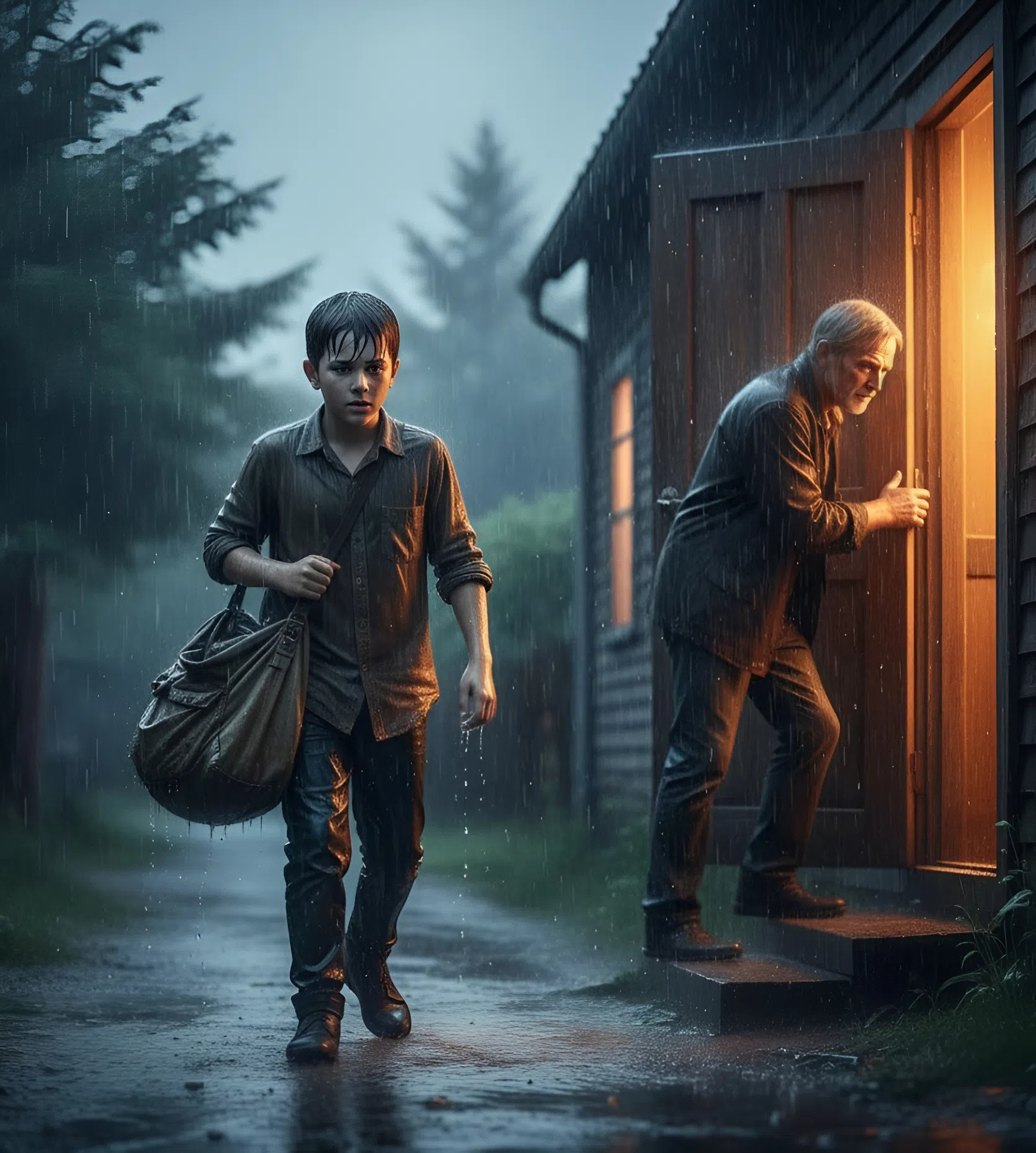 Śmiali się, kiedy upadł – więc zrobiłem coś, czego nigdy wcześniej nie robiłem.