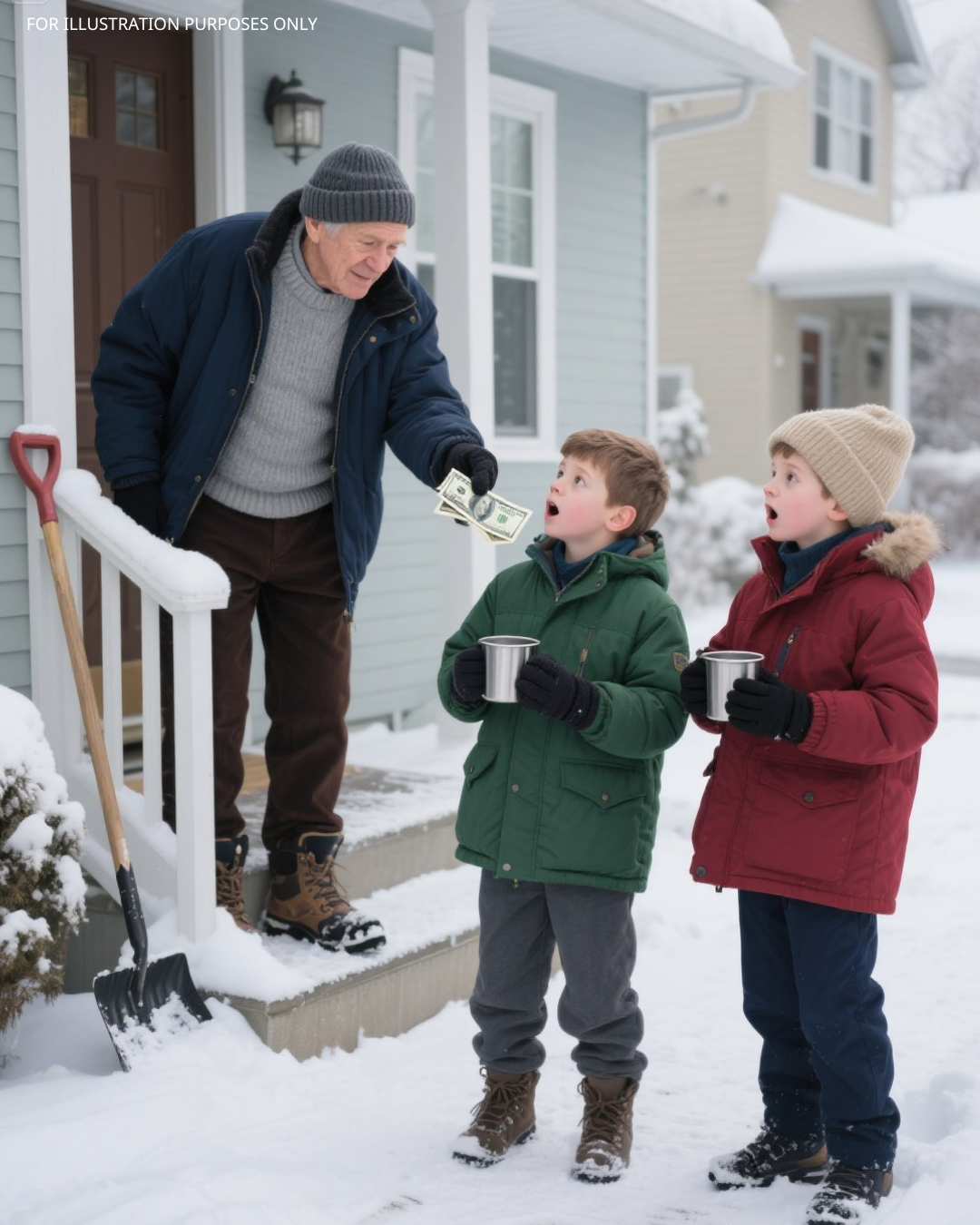 O 7 rano w mroźną sobotę zadzwonił dzwonek do drzwi — byłem już zirytowany i gotowy do wybuchu...