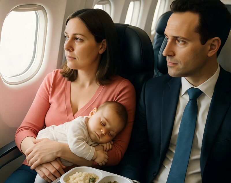 Pomogłem młodej mamie z dzieckiem w sklepie spożywczym – trzy dni później przed moim domem zaparkował duży czarny SUV.