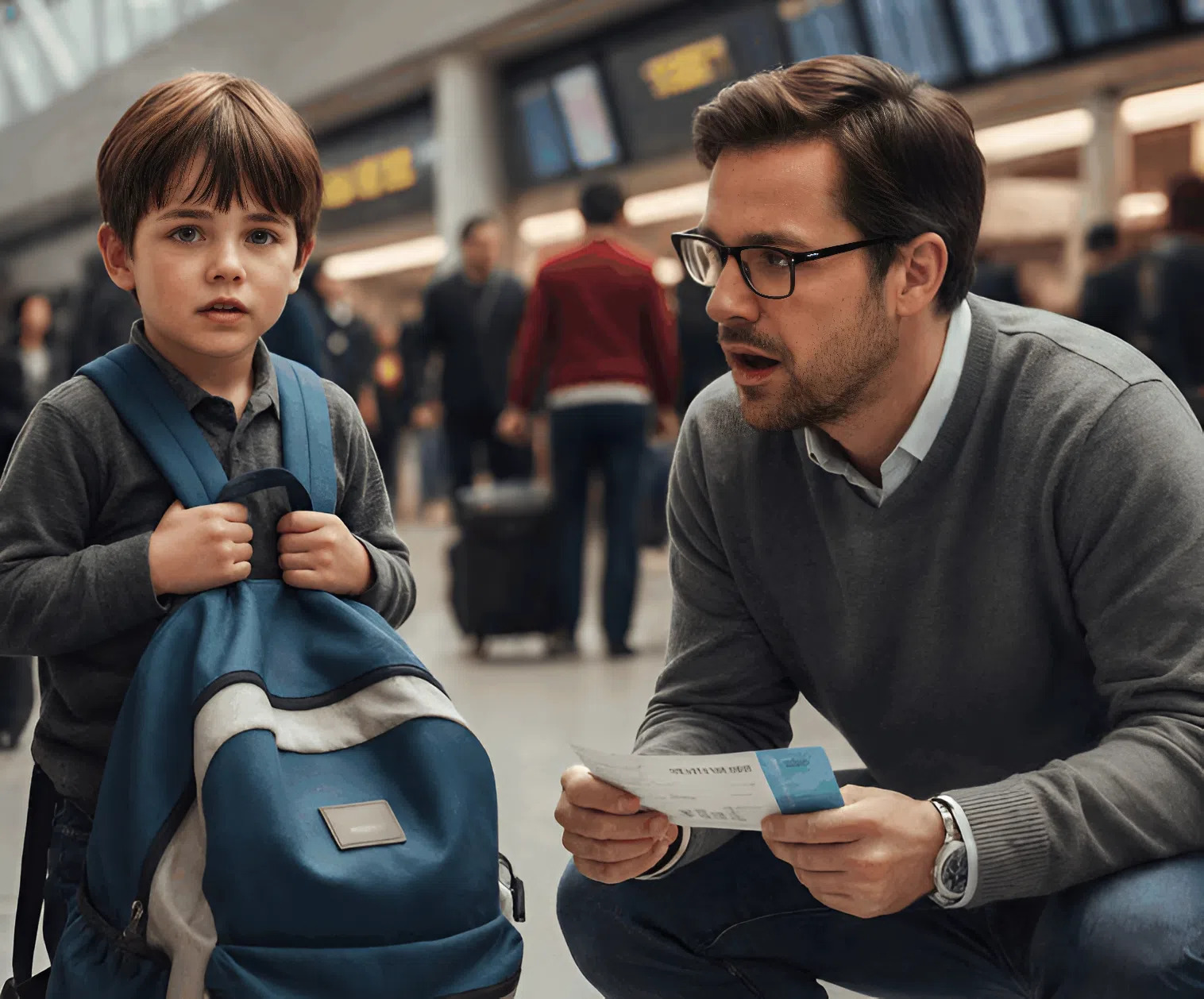 Milioner-ojciec wrócił do domu wcześniej niż zwykle i znalazł swojego syna rannego.