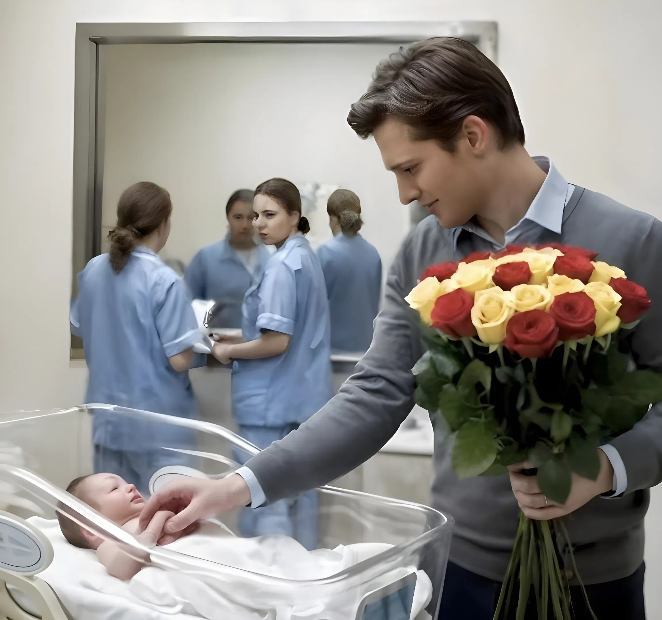 Owdowiały ojciec nie został wpuszczony na pokład samolotu ze swoim dzieckiem, ale starsza kobieta zmieniła wszystko.