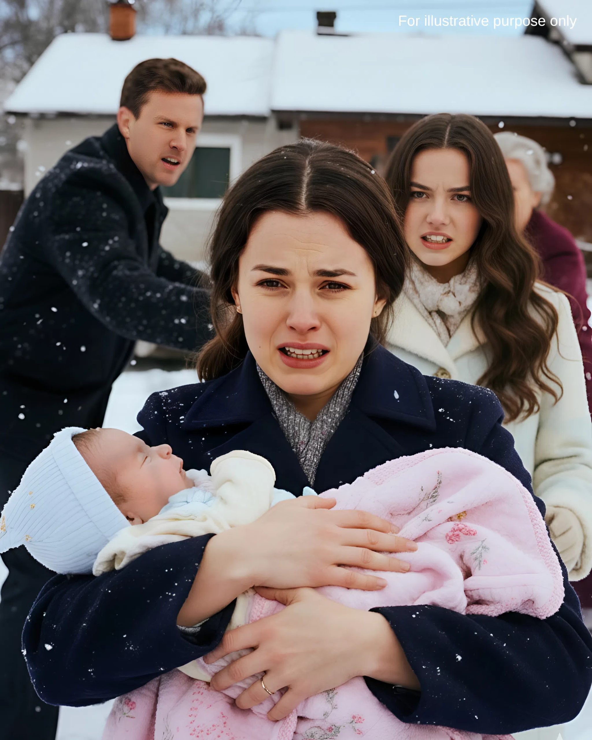 Pomogłem młodej mamie z dzieckiem w sklepie spożywczym – trzy dni później przed moim domem zaparkował duży czarny SUV.