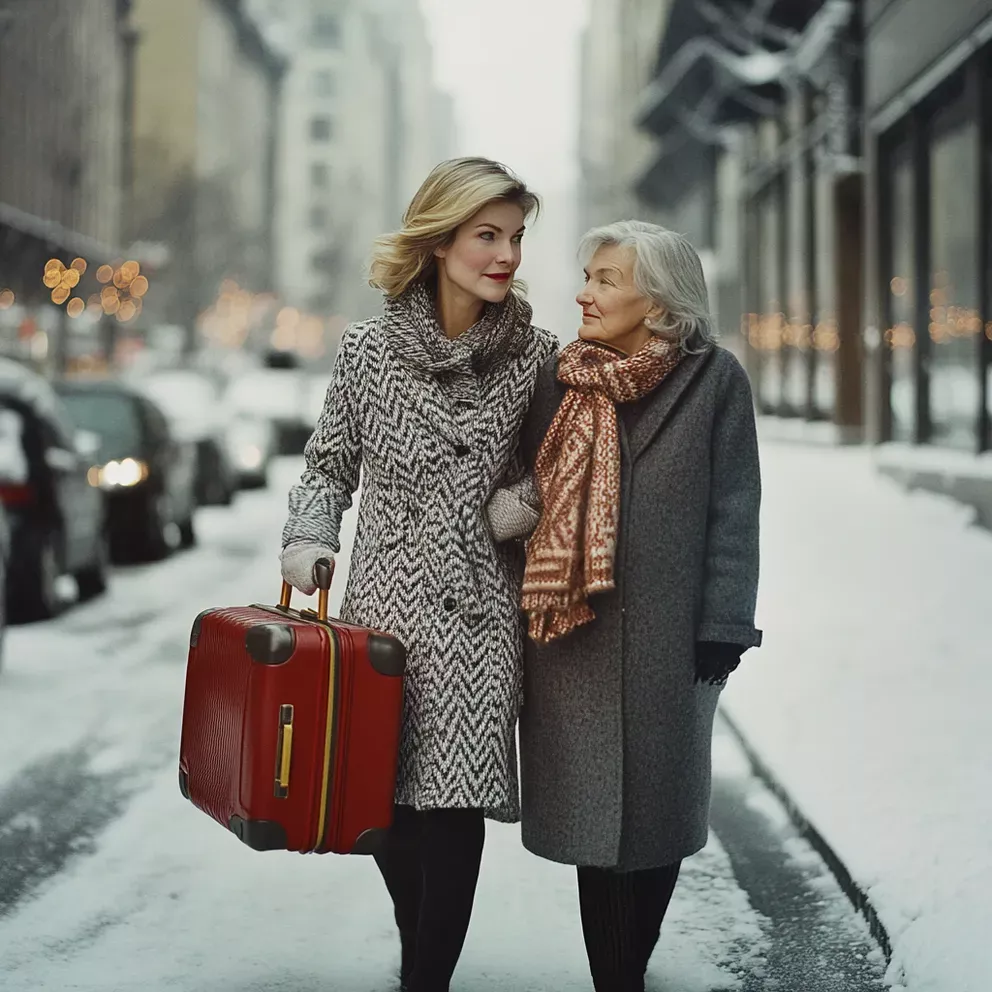 Przyjechałam do syna na Boże Narodzenie, ale on powiedział chłodno: „Kto cię zaprosił, stara kobieto? To tylko dla rodziny – wyjedź”. Spokojnie wróciłam, ale następnego ranka, patrząc na pustą kuchnię, zrozumiałam, że tak po prostu nie wyjadę.