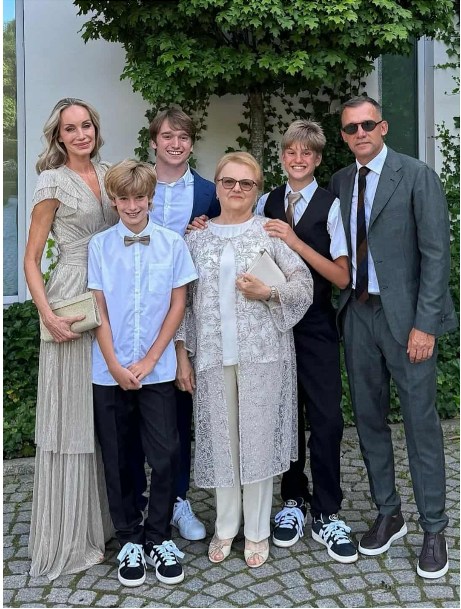 Amerykańska modelka urodziła ukraińskiemu piłkarzowi Szewczenko czworo dzieci. Jak wyglądają dziś potomkowie sportowca?