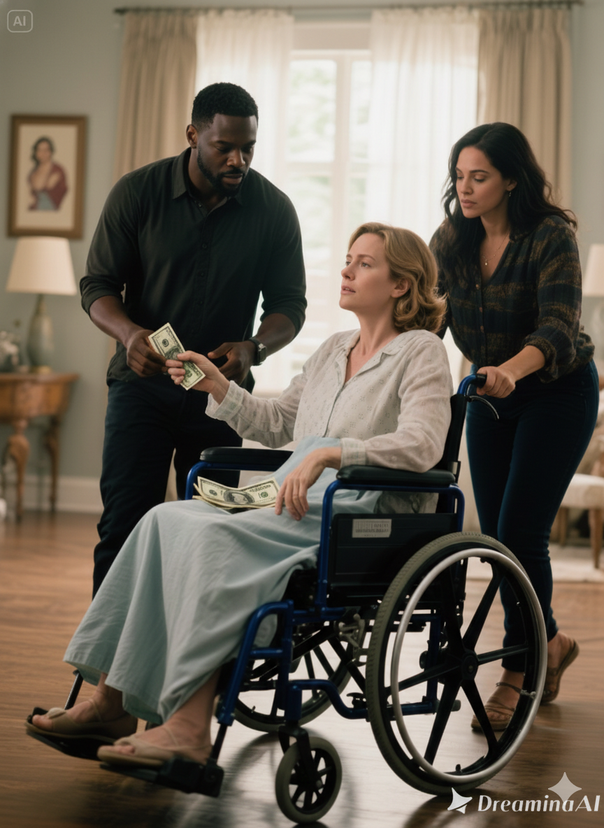 Po wypadku, który sprawił, że znalazłam się na wózku inwalidzkim, mój mąż powiedział, że nie jest pielęgniarzem, a następnie zażądał 1000 dolarów tygodniowo za „pozostanie”. To, co odkryłam później, sprawiło, że zamarłam.