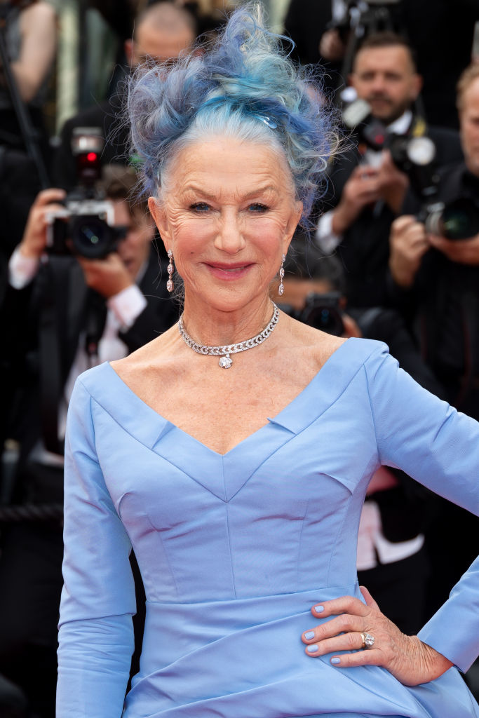 Helen Mirren prezentuje nową fryzurę na festiwalu filmowym w Cannes
