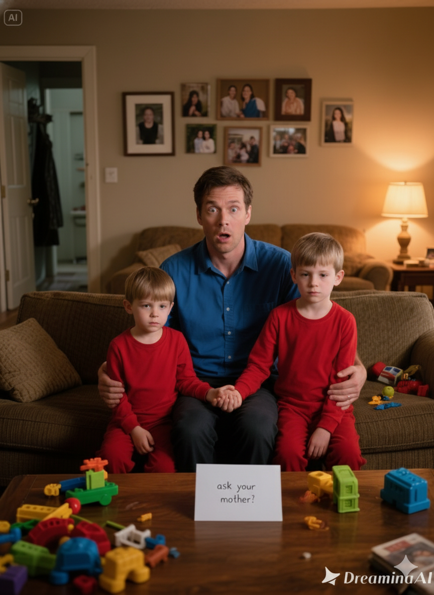 Wróciłem do domu zaledwie 15 minut później — moja żona zniknęła, a moje 6-letnie bliźniaki szepnęły: „Mama pożegnała się na zawsze”.