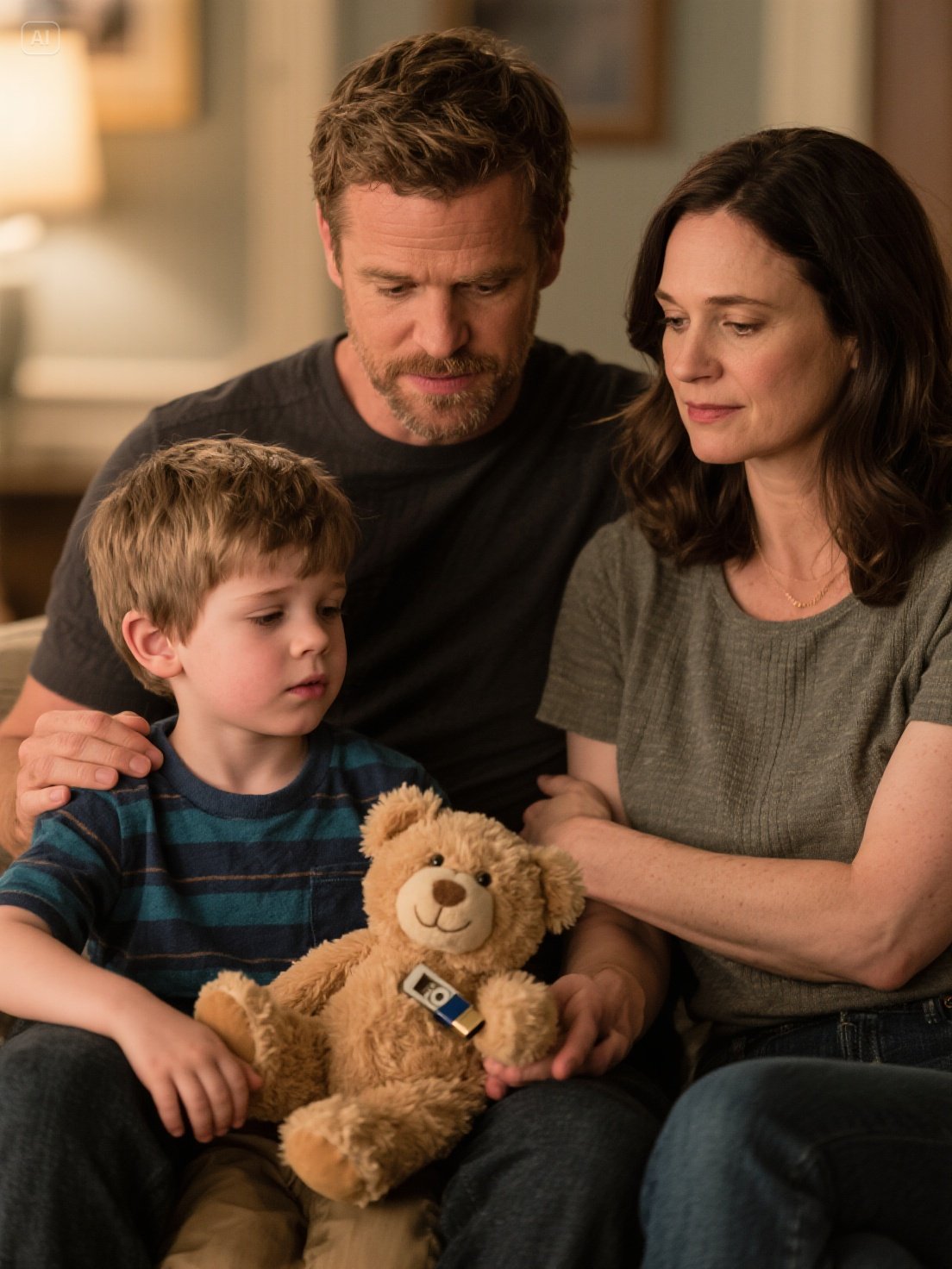 MACOCHA ODKRYWA PAMIĘĆ USB UKRYTĄ W PLUCHU SWOJEGO SYNA – I WRESZCIE WYJAŚNIA SIĘ SMUTNA PRAWDA O JEGO OJCU.