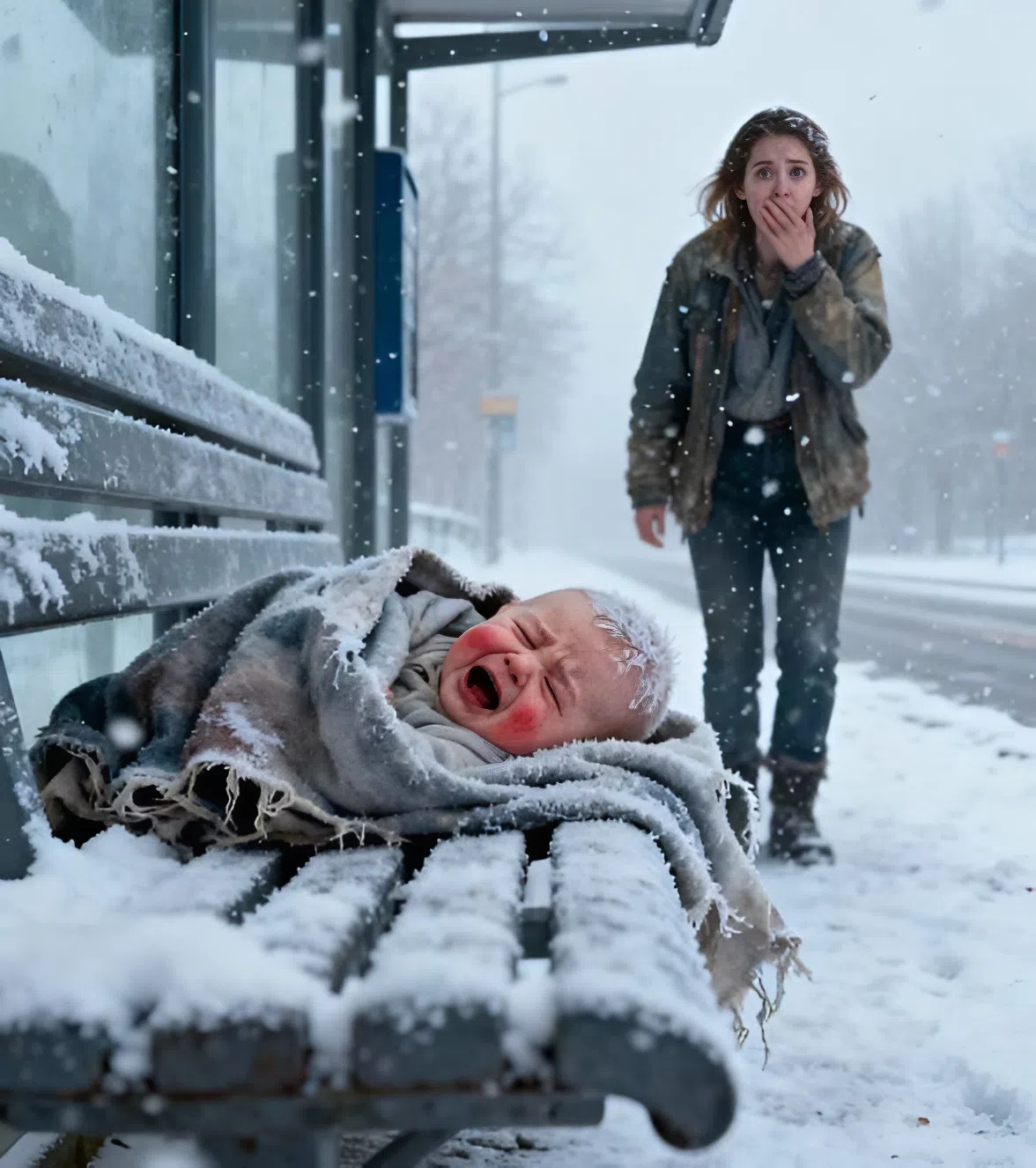 W jeden zimny, mroźny poranek po zmianie, kiedy wracałam do domu, nagle usłyszałam płacz. Nie kociaka ani szczeniaka — płakało niemowlę.