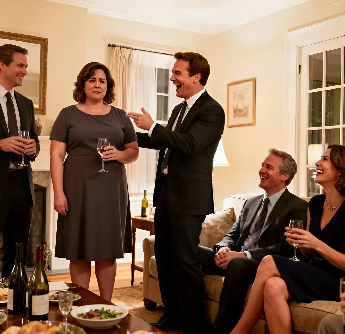 Kiedy kochanka mojego męża ogłosiła, że jest w ciąży, moje szwagierki zażądały, abym opuściła własny dom — odpowiedziałam tylko jednym spokojnym zdaniem, a one zamilkły.