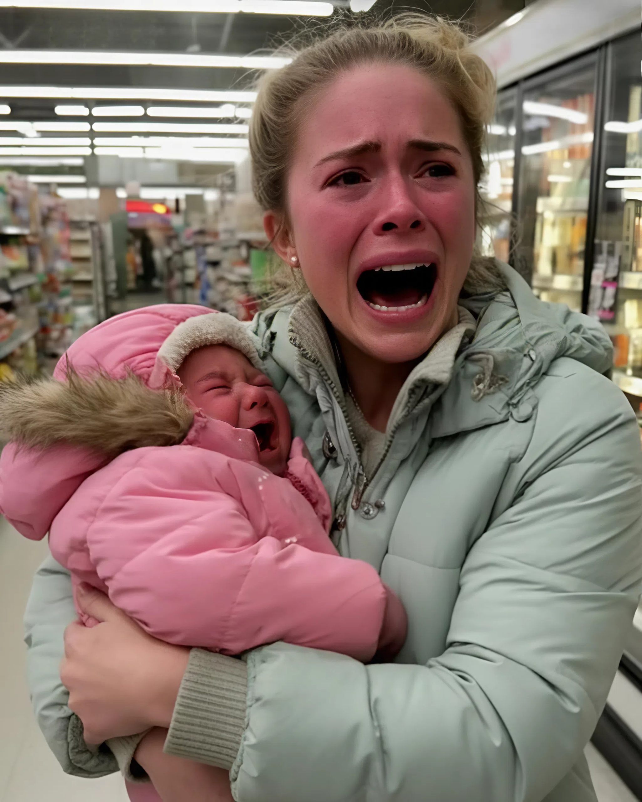 Dałem zamarzającej młodej matce płaszcz mojej zmarłej żony – tydzień później dwóch mężczyzn zapukało do moich drzwi z prawdą.