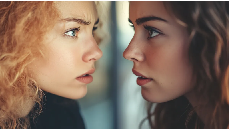 Zauważyłam swoją bransoletkę, która zaginęła miesiąc temu, na nadgarstku pielęgniarki, która opiekowała się mną w szpitalu.