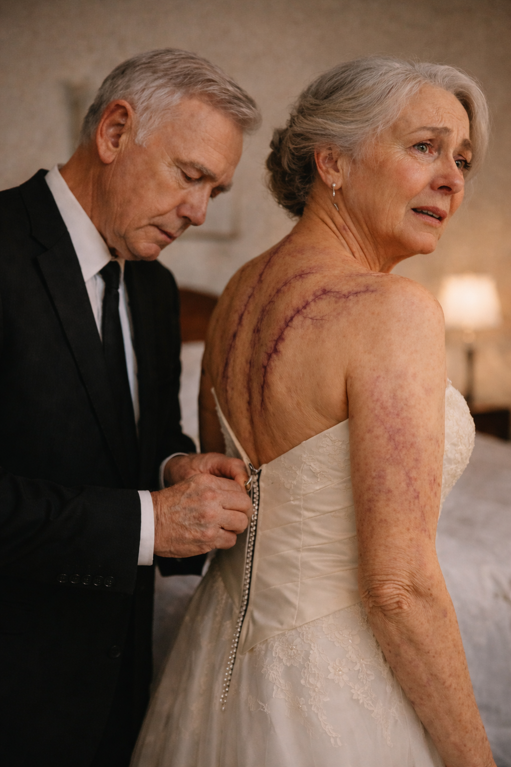 W wieku 71 lat znów wyszłam za mąż – i właśnie podczas ślubu nieznajoma kobieta szepnęła mi do ucha: „On wcale nie jest tym, za kogo go pani uważa”.