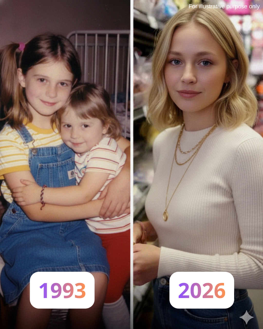 W wieku 8 lat musiałam zostawić moją młodszą siostrę w sierocińcu — 32 lata później rozpoznałam ją w supermarkecie dzięki krzywej bransoletce