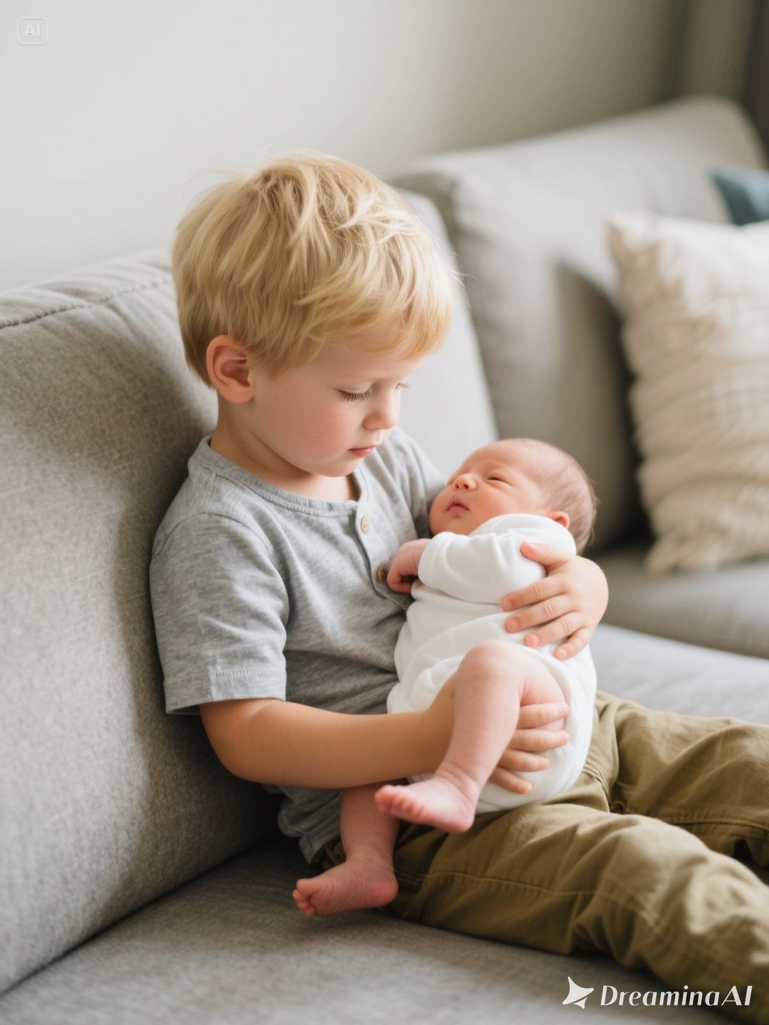 Lekarze stwierdzili, że noworodek nie żyje, ale kiedy położono go w ramionach jego brata, pokój wypełnił nagły płacz.