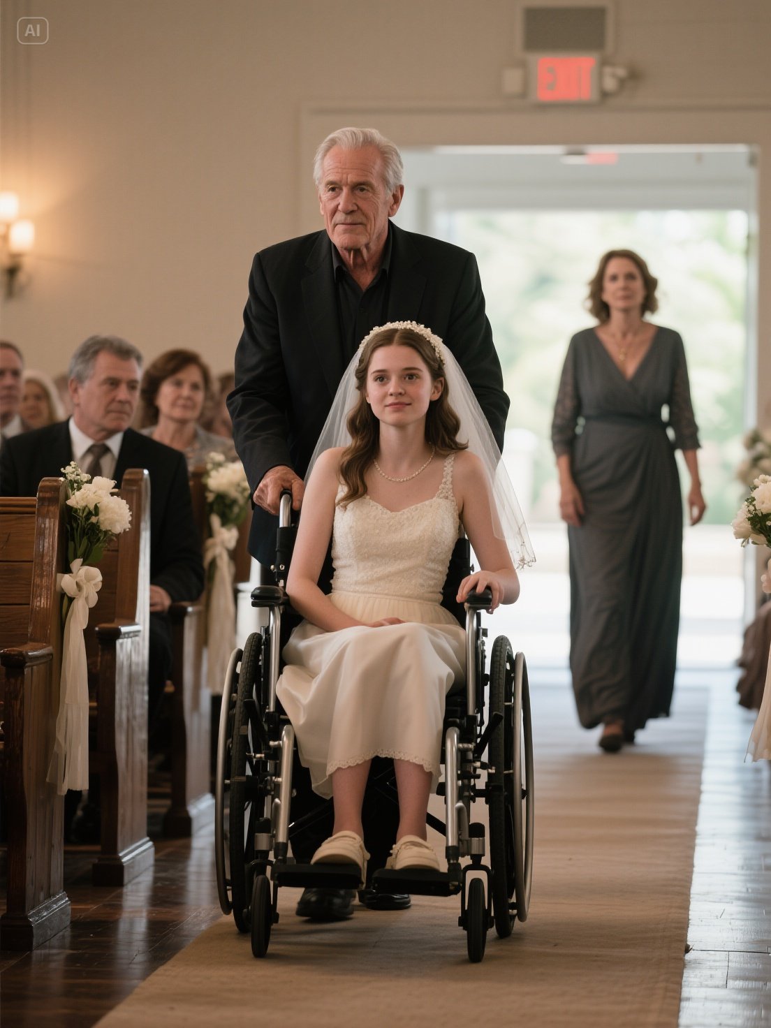 Adopcja niepełnosprawnej córki, wychowywanie jej przez ponad 20 lat – w dniu jej ślubu nagle pojawia się nieznajomy, ujawniając prawdę i słowa mojej córki, które mnie zszokowały.