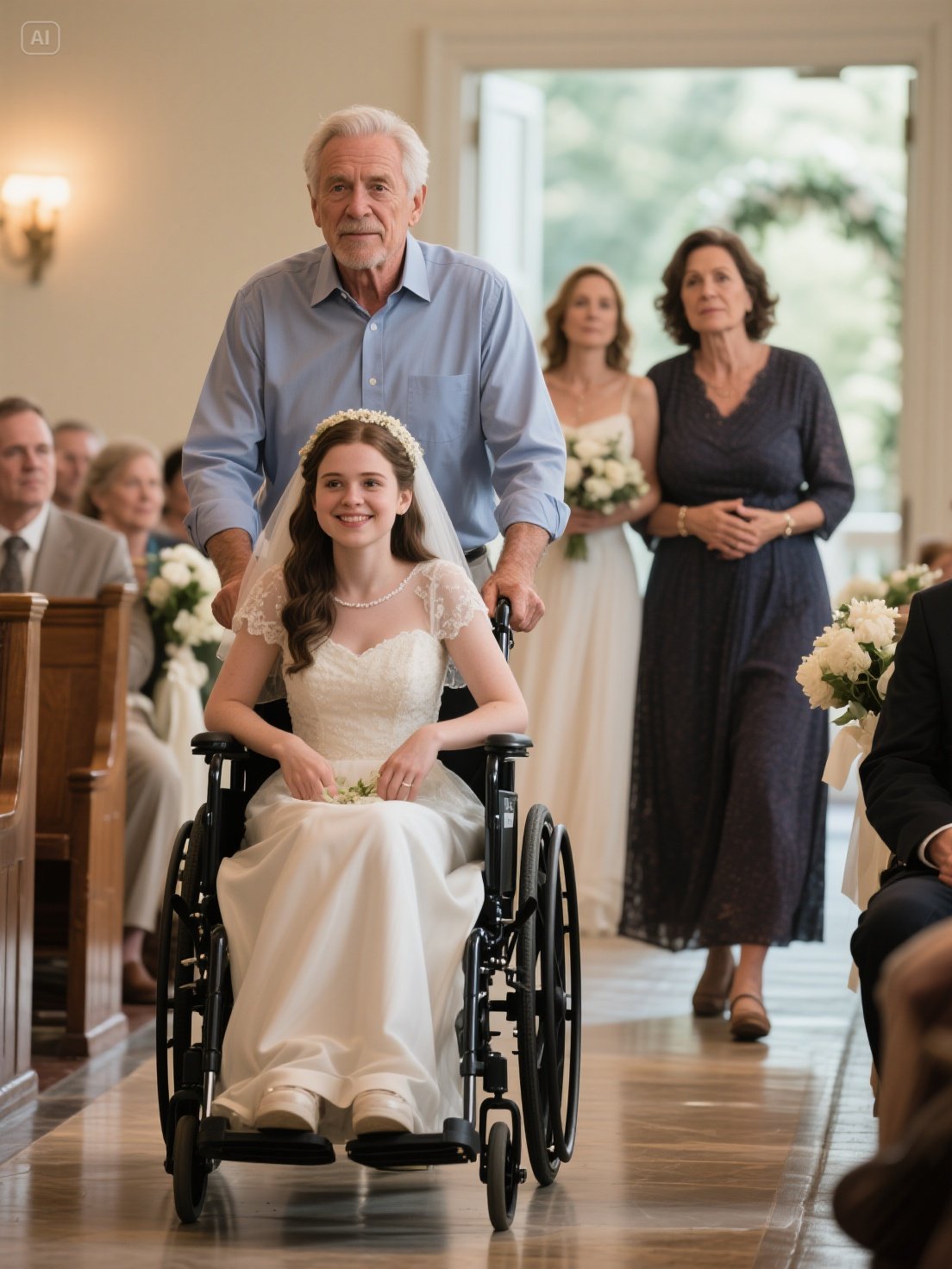 Adopcja niepełnosprawnej córki, wychowywanie jej przez ponad 20 lat – w dniu jej ślubu nagle pojawia się nieznajomy, ujawniając prawdę i słowa mojej córki, które mnie zszokowały.