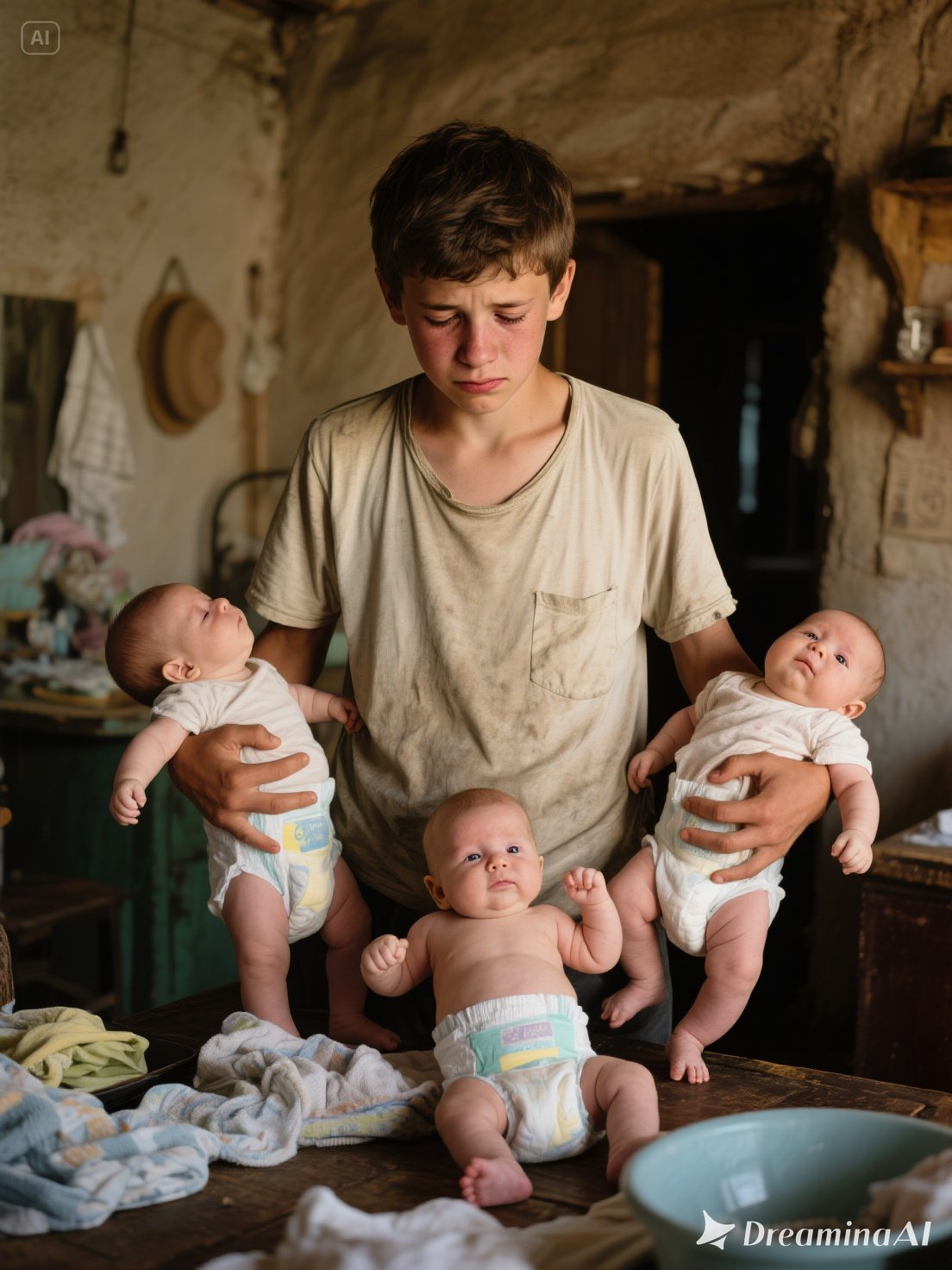 W wieku 18 lat straciłam mamę i samotnie wychowywałam troje nowo narodzonych trojaczków — 11 lat później ojciec, który zniknął, powrócił nie po to, aby przeprosić... ale aby poprosić o pieniądze.