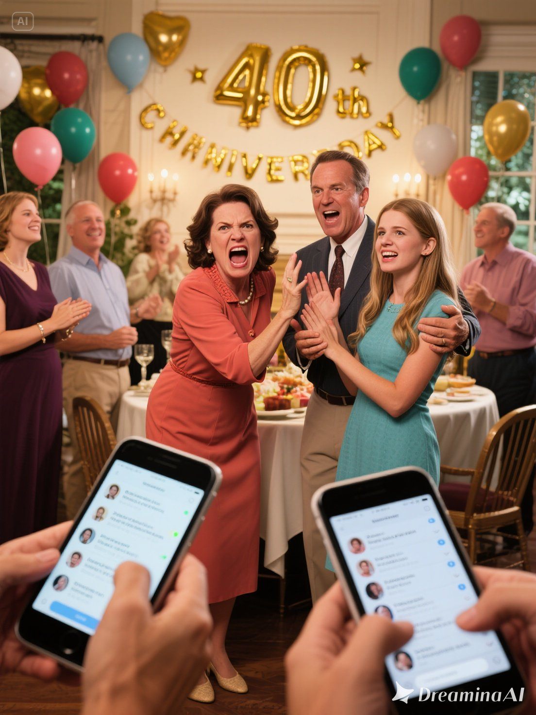 Wyszło na jaw, że mój mąż miał romans z koleżanką naszej córki – więc celowo zepsułam naszą 40. rocznicę ślubu.