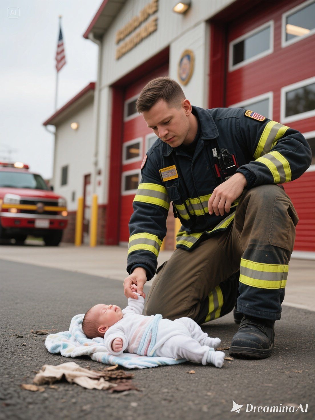 Adoptowałem dziecko porzucone w mojej remizie strażackiej – pięć lat później pojawiła się kobieta, twierdząc, że to jej syn