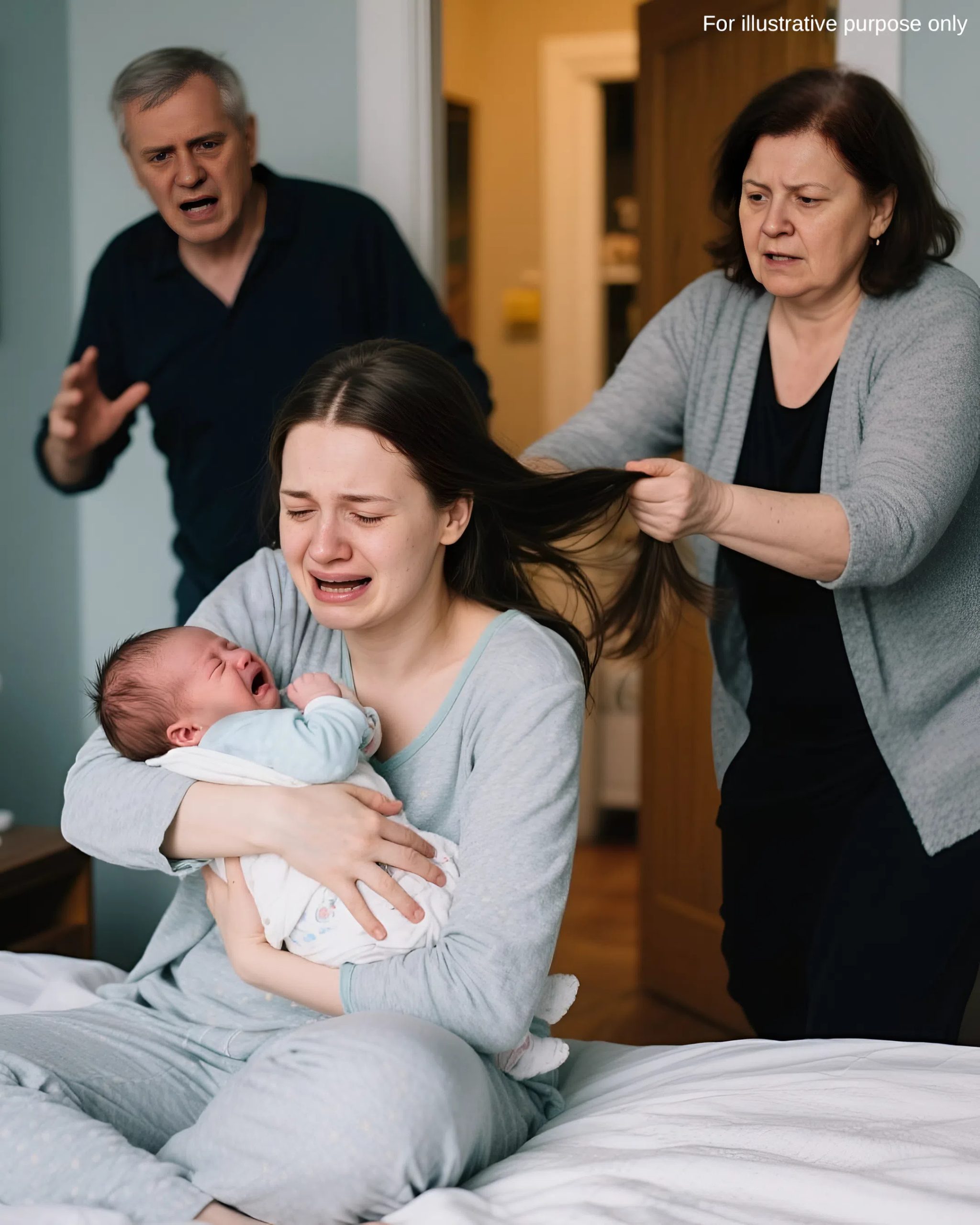 Dziadek zobaczył mnie na mrozie z noworodkiem i zapytał: „Czyż nie podarowałem ci samochodu?”.