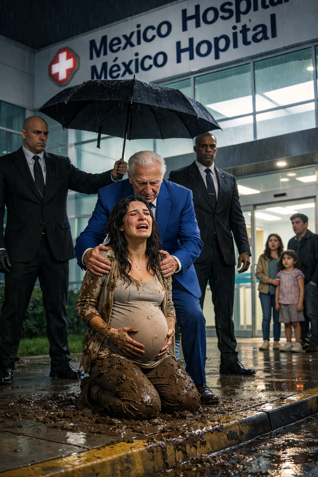 **Wyrzucił ciężarną kobietę, oskarżając ją o zdradę. Dziesięć lat później, z powodu zwykłego czerwonego światła, ujrzał przed sobą cztery swoje odbicia – a prawda go zniszczyła.**