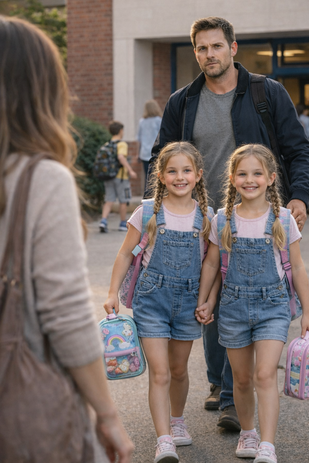 Nieznajomy zrobił zdjęcie mnie i mojej córce w metrze — a następnego dnia zapukał do moich drzwi i powiedział: „Spakuj rzeczy swojej córki.”