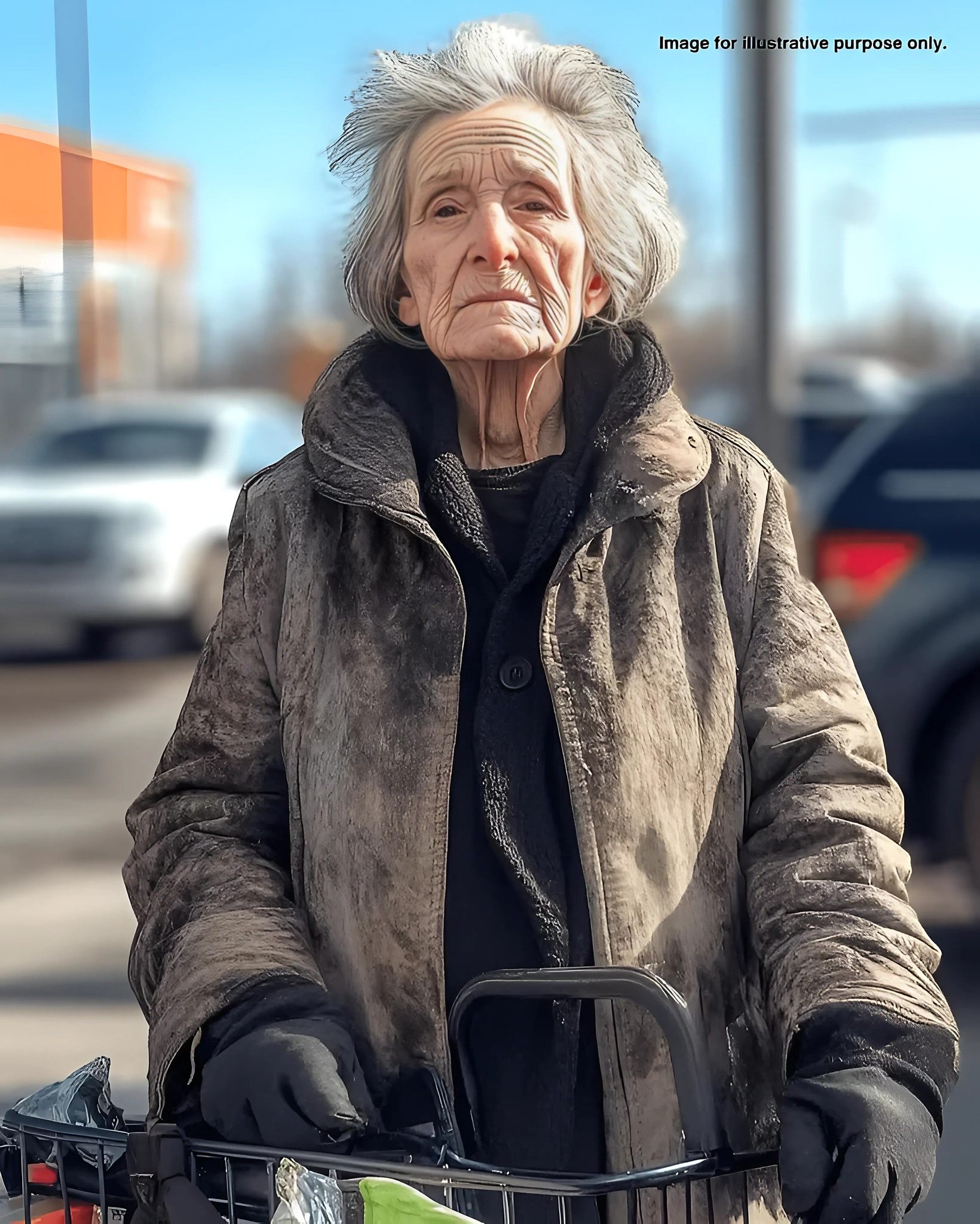 W supermarkecie pewna zarozumiała kobieta z pełnym wózkiem wjechała przed wózek inwalidzki mojej mamy – to, co usłyszała przez głośnik, sprawiło, że zamarła