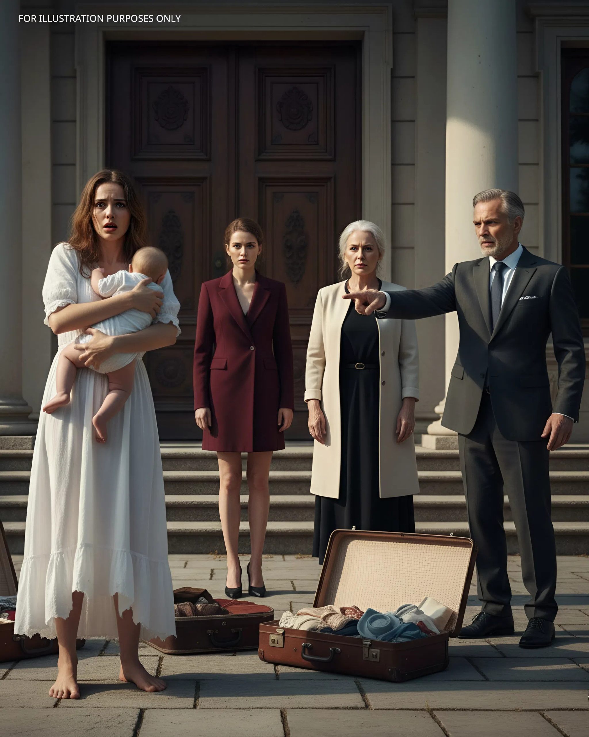 Miałam szesnaście lat, kiedy moi rodzice spojrzeli na mój spuchnięty brzuch i powiedzieli: „Nie jesteś już naszą córką”. Wyrzucili mnie, jakbym była hańbą, którą można zamknąć za drzwiami. Wychowałam syna bez nich, bez pomocy, bez litości. A potem, dwadzieścia lat później, zapukali do moich drzwi, żądając: „Przyszliśmy poznać naszego wnuka”. Otworzyłam drzwi, uśmiechnęłam się chłodno, a to, co zobaczyli chwilę później, sprawiło, że zaniemówili.