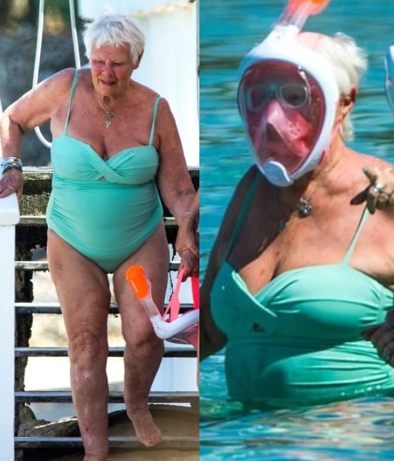 Nieoczekiwane pojawienie się: ulubioną, nagrodzoną Oscarem aktorkę zauważono w bikini!