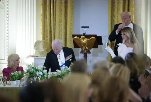 Wieczór królewskiej elegancji: rodzina Trumpów serdecznie wita parę monarchów podczas wyjątkowej uroczystości