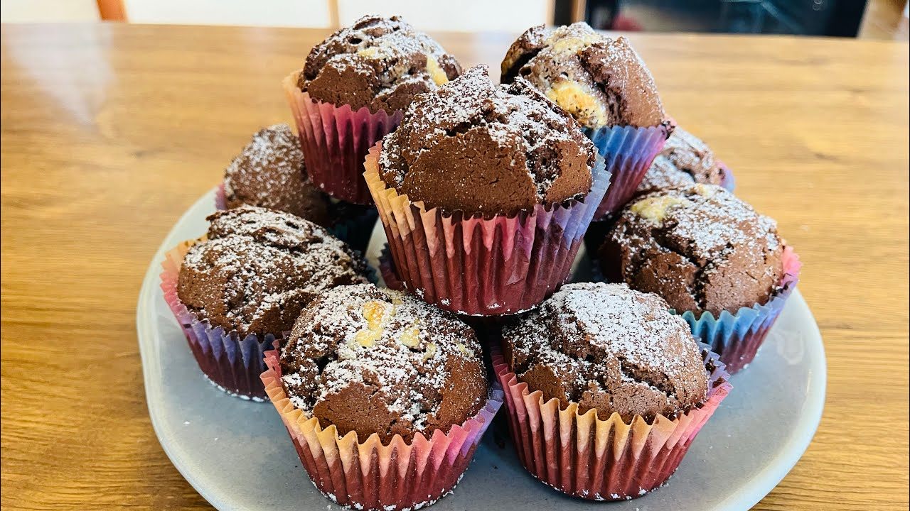 Są po prostu fantastyczne: czekoladowe muffinki pieką się w piekarniku zaledwie 3 minuty!