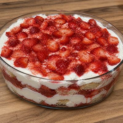 Wszyscy będą zachwyceni! Tiramisu truskawkowe w zaledwie 10 minut